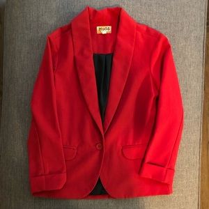 Never been worn sleek red blazer